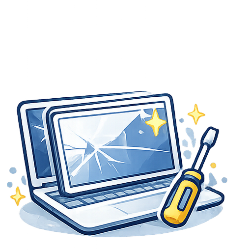 Wymiana matryc laptopów